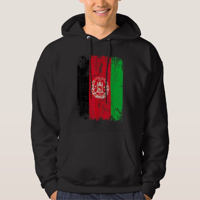 AFGHANISTAN Flag Women's Men's Children's Afghani Hoodie (Vorderseite)