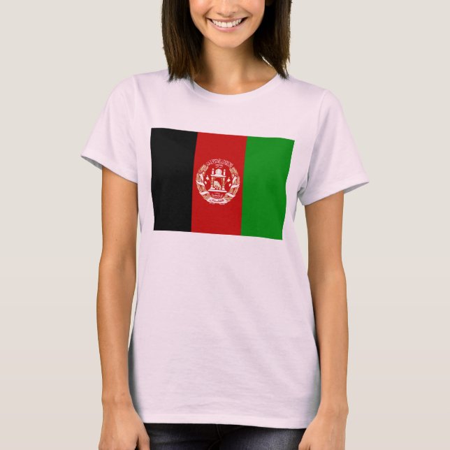 Afghanistan Flag x Map T - Shirts (Vorderseite)