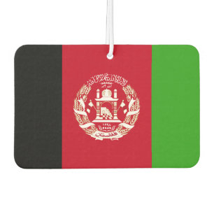 Afghanistan-Flagge Autolufterfrischer