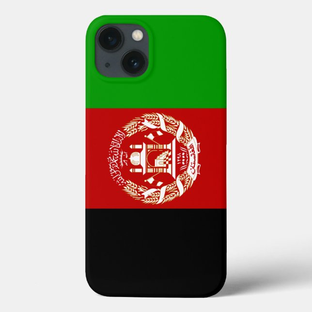 Afghanistan-Flagge Case-Mate iPhone Hülle (Rückseite)