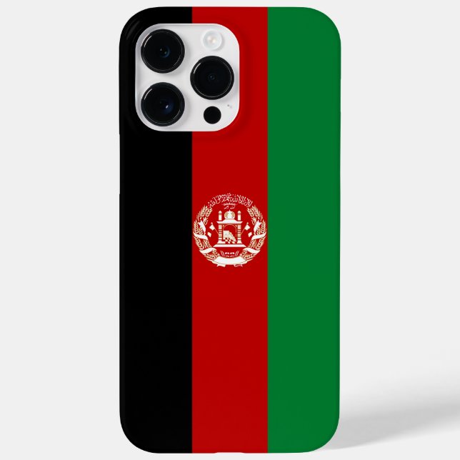 Afghanistan-Flagge Case-Mate iPhone Hülle (Rückseite)