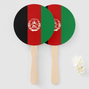 Afghanistan-Flagge Fächer