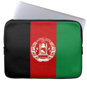 Afghanistan-Flagge Laptopschutzhülle