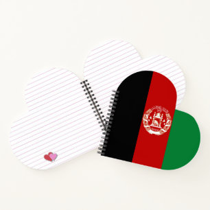 Afghanistan-Flagge Notizbuch