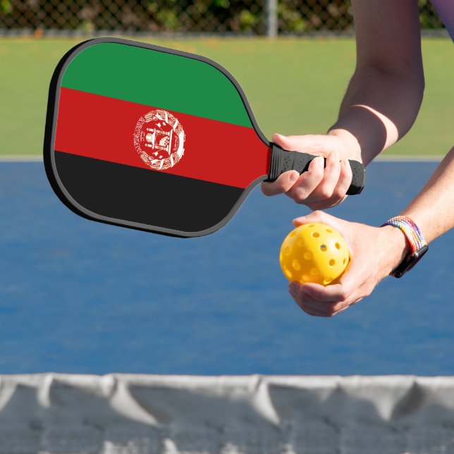 Afghanistan-Flagge Pickleball Schläger (InSitu)