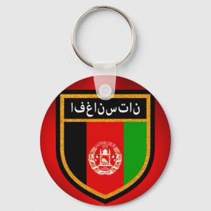 Afghanistan-Flagge Schlüsselanhänger