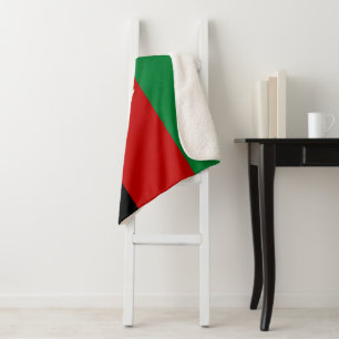 Afghanistan-Flagge Sherpadecke
