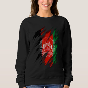 Afghanistan-Flagge Sweatshirt