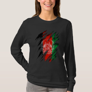 Afghanistan-Flagge T-Shirt