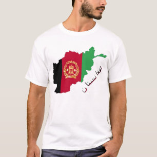 Afghanistan-Flaggen-Land T-Shirt
