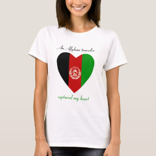 Afghanistan-Flaggen-Schatz-T - Shirt