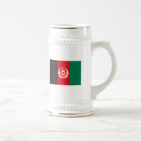 Afghanistan-Flaggen-Tasse