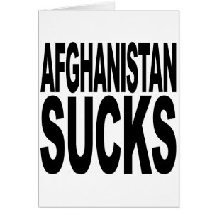 Afghanistan ist zum Kotzen