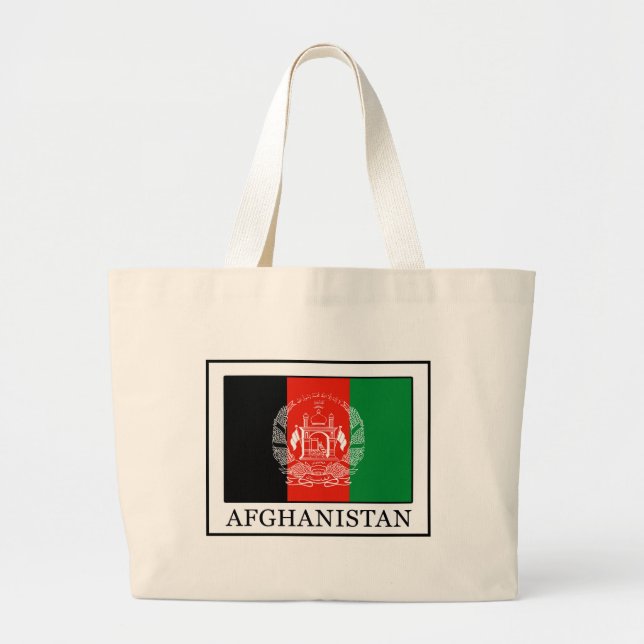 Afghanistan Jumbo Stoffbeutel (Vorne)