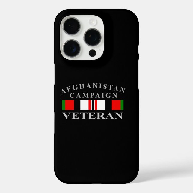 Afghanistan-Kampagne-Veteran Case-Mate iPhone Hülle (Rückseite)