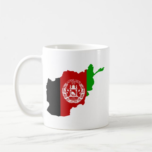 AFGHANISTAN-KARTE TASSE (Links)