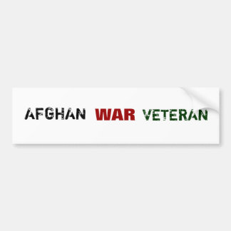 AFGHANISTAN-KRIEGSVETERANEN AUTOAUFKLEBER