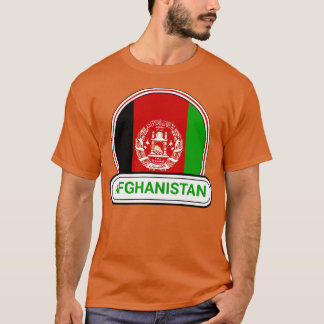 Afghanistan-Länderflagge Abzeichen Afghanistan T-Shirt