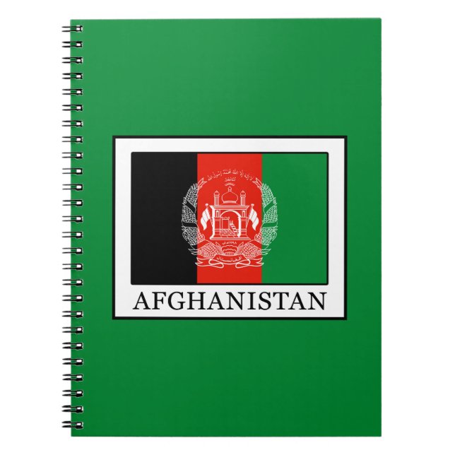 Afghanistan Notizblock (Vorderseite)