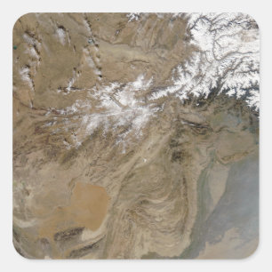 Afghanistan Quadratischer Aufkleber