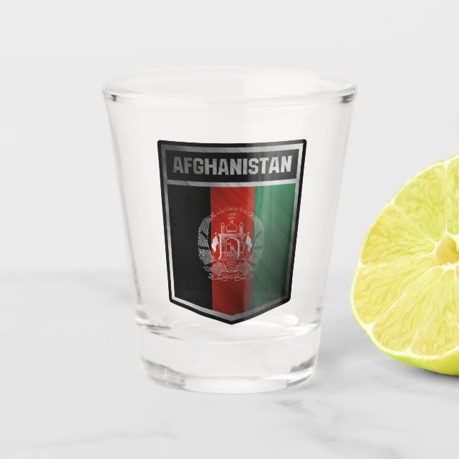 Afghanistan Schnapsglas (Vorderseite)