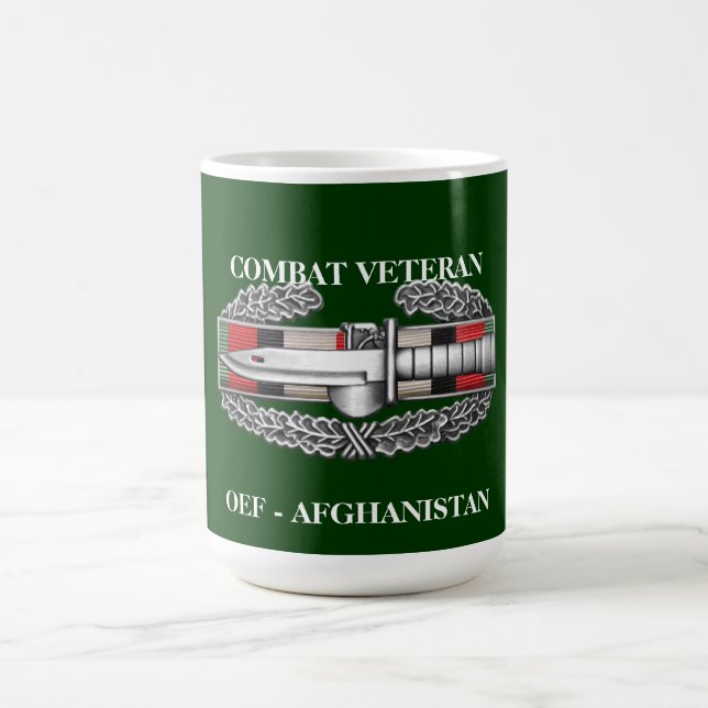 Afghanistan-Service-Band FAHRERHAUS Tasse (Mittel)