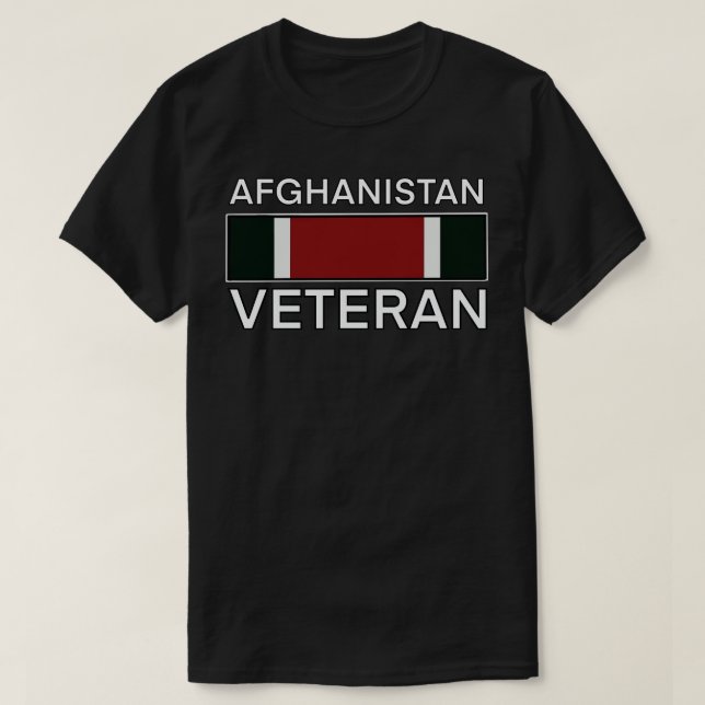 Afghanistan Veteran 1 T-Shirt (Design vorne)
