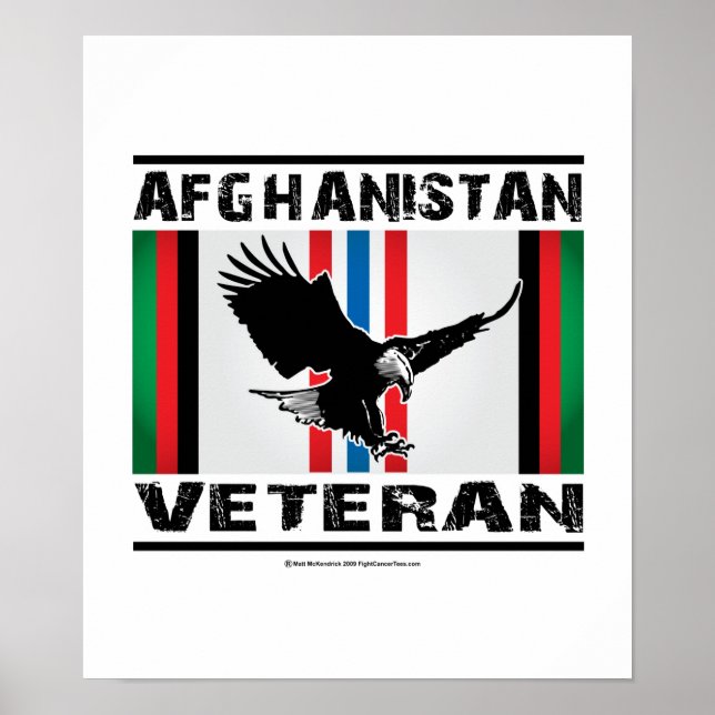 Afghanistan Veteran Adler 2 Poster (Vorne)