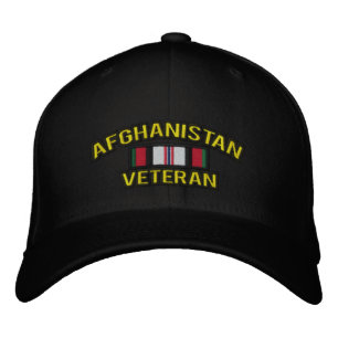 Afghanistan Veteran Bestickte Kappe