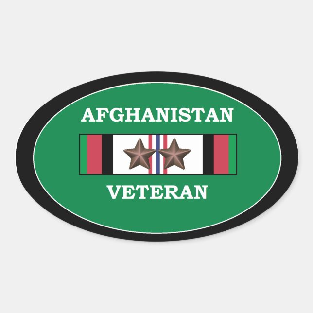 Afghanistan Veteran Stickers 2 ACS (Vorderseite)