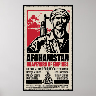 Afghanistanantikriegsfilm-Plakat Poster