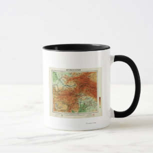 AfghanistanPanoramic MapAfghanistan Tasse
