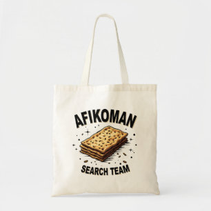 Afikoman-Suchteam Hanukkah Jüdische Lebensmittelli Tragetasche