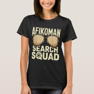 Afikoman-Suchtrupp Lustige Pessach-Seder T-Shirt