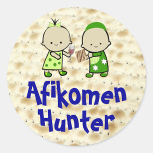 Afikomen Hunter Stickers