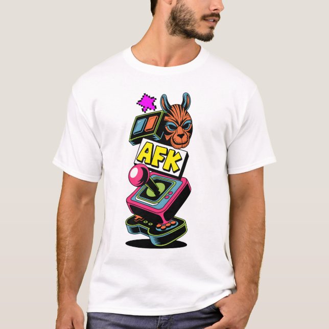 AFK Totem Tower T-Shirt (Vorderseite)