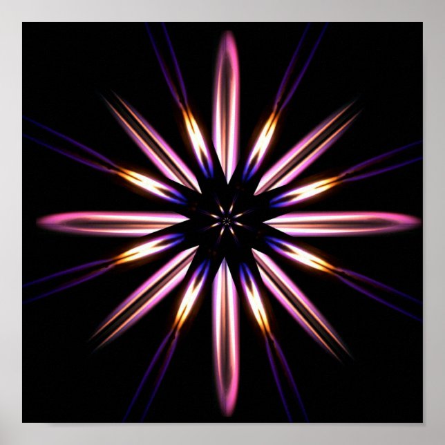 Aflamme Canvas Print Poster (Vorne)