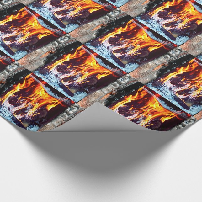 AflFlamme Geschenkpapier (Ecke)