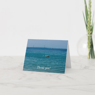 Afloat Mackinac Dankeschön Card Dankeskarte