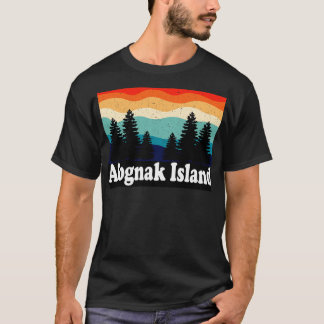 Afognak Island Alaska Retro T-Shirt