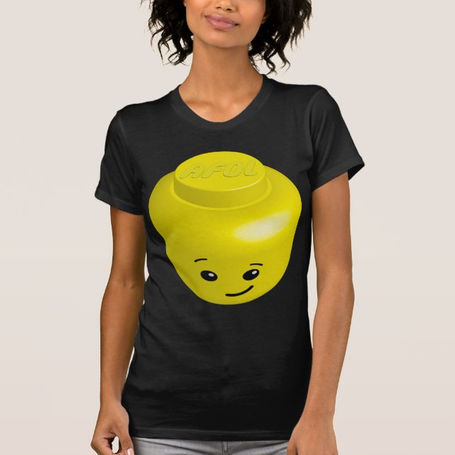 AFOL minifig Kopf T-Shirt (Vorderseite)