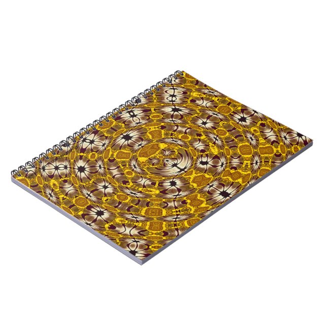 Africa Abstrakt Art Pattern Notizblock (Linke Seite)