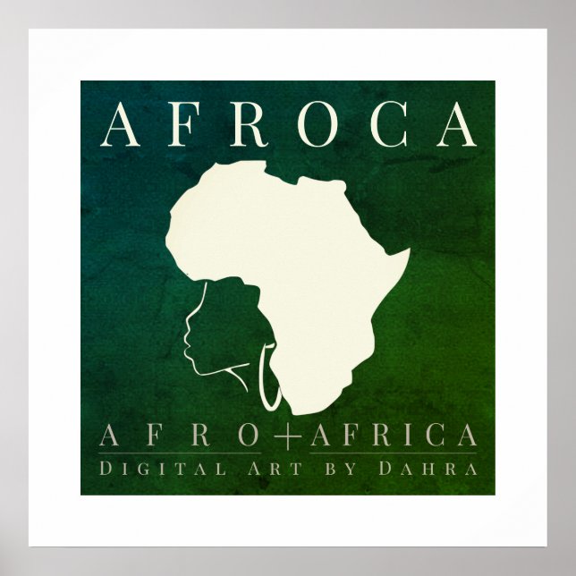 AFRICA AFRO POSTER (Vorne)