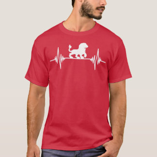 Africa Animal Lover Heartbeat T-Shirt