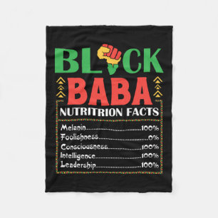 Africa Black by Nutrition Fakt Melanin Consciousne Fleecedecke