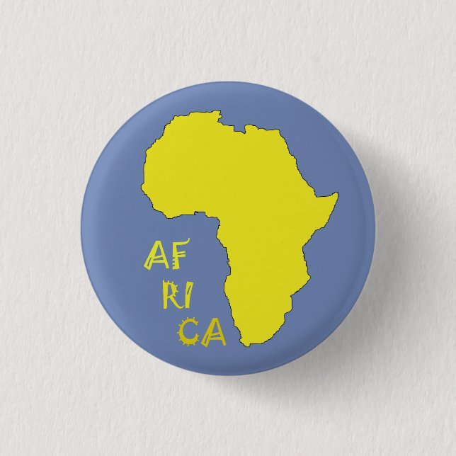 Africa Button Button (Vorderseite)