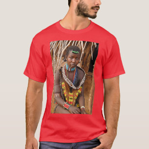 Africa Ethiopia Omo River Valley Hamer Tribe 1 T-Shirt