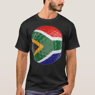 Africa Flag Golf Ball T-Shirt