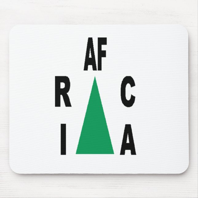 AFRICA-GIPFEL-Mausmatte Mousepad (Vorne)