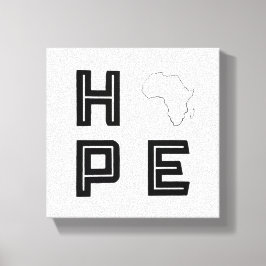 Africa Hope Leinwand Art